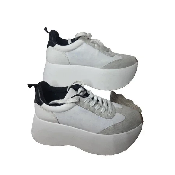 Steve Madden Girl Women's Platform Chunky Jogger Sneakers 6.5M Spice Girls 90s* - Picture 14 of 16